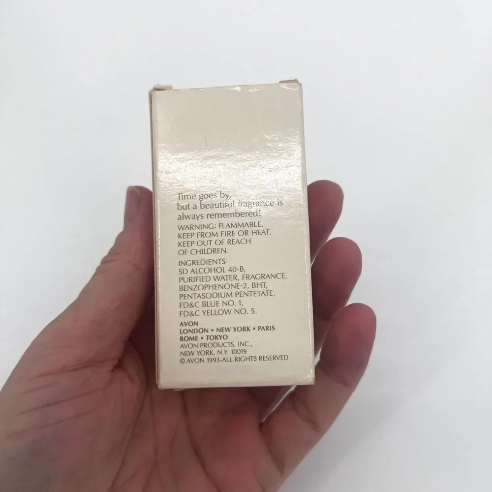 Avon Hawaiian White Ginger Mini Cologne Splash Fragrance Scent Perfume 15ml 1993 - Picture 6 of 7